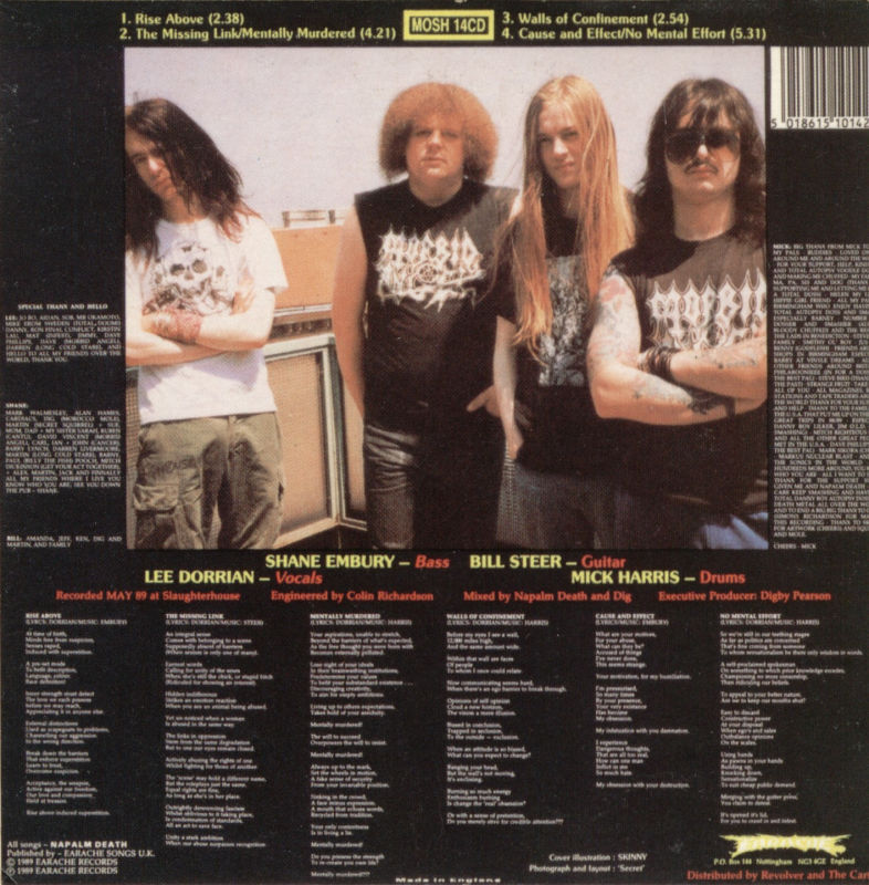 Napalm Death - Mentally Murdered.