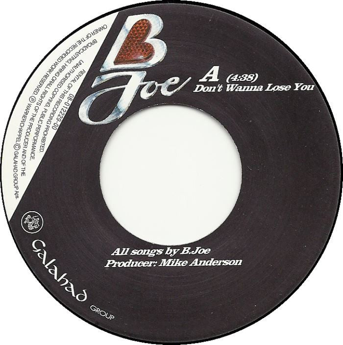 B. Joe - Don't Wanna Lose You