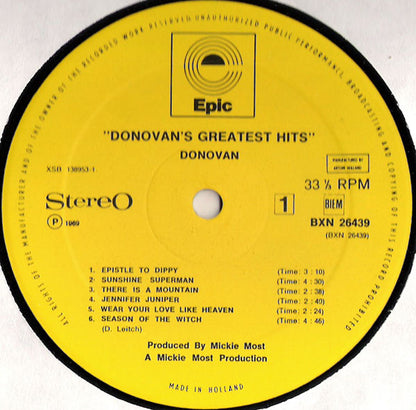 Donovan - Donovan's Greatest Hits