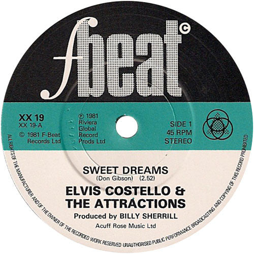 Costello, Elvis & The Attractions - Sweet Dreams.