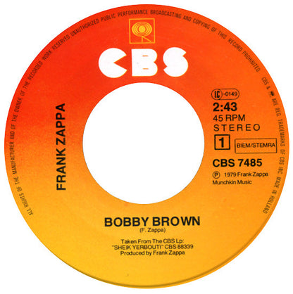 Zappa, Frank - Bobby Brown