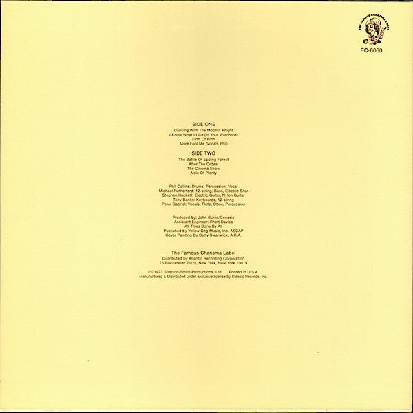 Genesis - Selling England By The Pound.