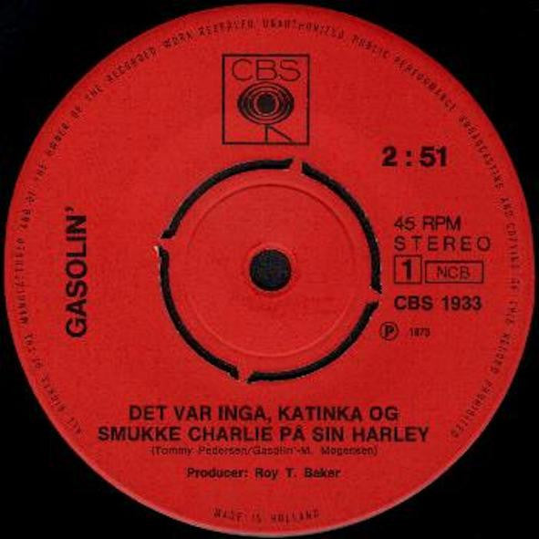 Gasolin' - Det Var Inga, Katinka Og Smukke Charlie På Sin Harley