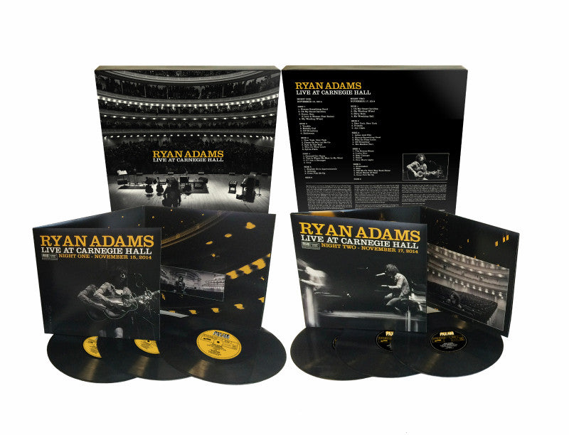 Adams, Ryan - Ten Songs From Live At Carnegie Hall - Box Set. - RecordPusher  