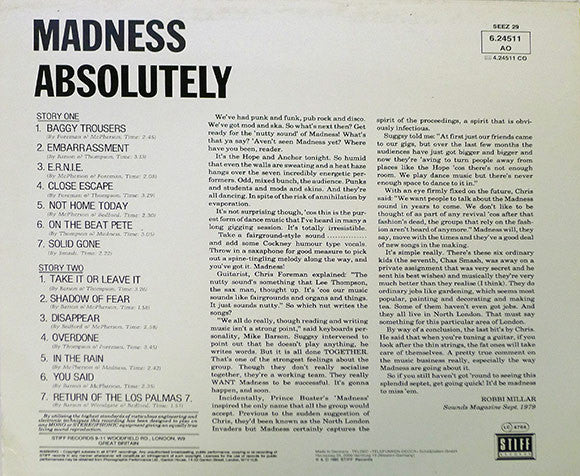 Madness - Absolutely