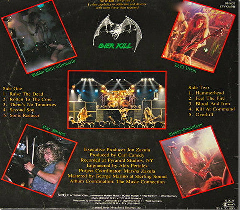 Overkill - Feel The Fire