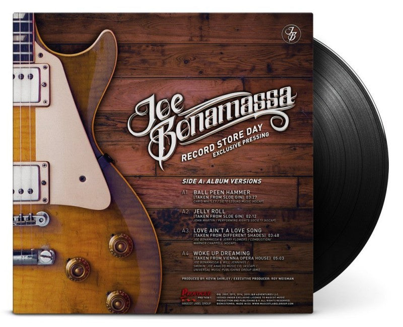 Bonamassa, Joe - Record Store Day Exclusive Pressing