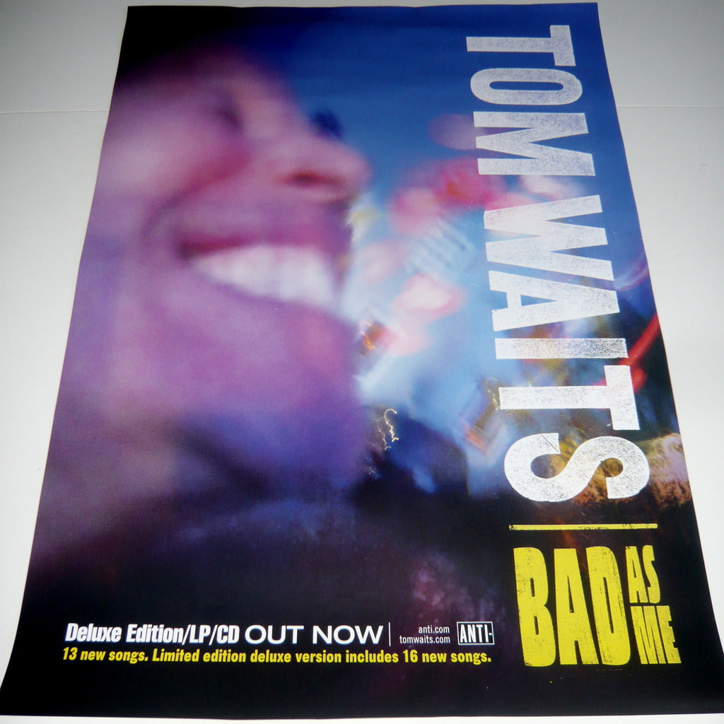 Waits, Tom - Bad As Me - Poster
