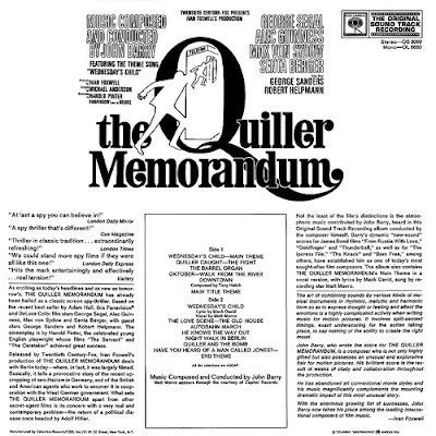 Quiller Memorandum - OST