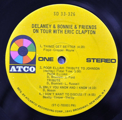 Delaney & Bonnie & Friends - On Tour With Eric Clapton.