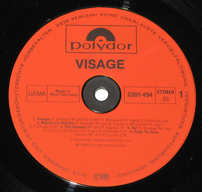 Visage - Visage.