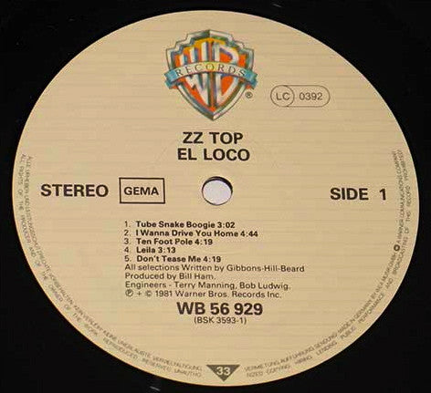 ZZ Top - El Loco